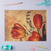 フローラグランジのチューリップデコップ 薄葉紙 (クラフト)