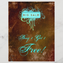 フローラグランジフライヤーサロンスパブルーブラウン