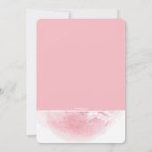 フローラグランジ写真誕生の告知 案内状 (裏面)