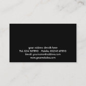 フローラグランジ名刺 名刺 (裏面)