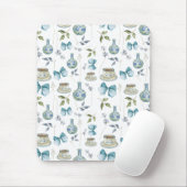 フローラグランドミレニアル水彩弓マウスパッド マウスパッド (マウス)