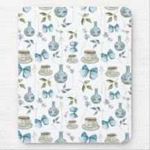 フローラグランドミレニアル水彩弓マウスパッド