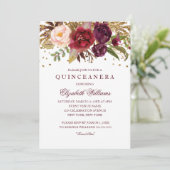 フローラグリッターブきらめくルガンディキンセアニェラ 招待状 (スタンド正面)