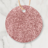 フローラグリッター回転木馬誕生日ありがとう フェイバータグ (裏面)