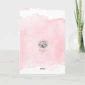 フローラグリーティングカードの取得 サンキューカード (裏面)