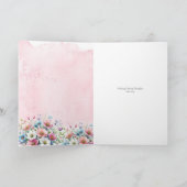 フローラグリーティングカードの取得 サンキューカード (内部)