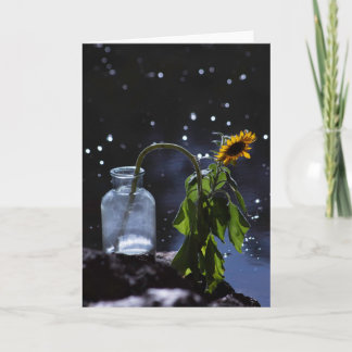 フローラグリーティングカード空白の、 カード