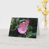 フローラグリーティングカード カード (黄色い花)