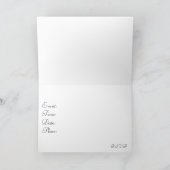 フローラグリーティングカード 招待状 (内部)