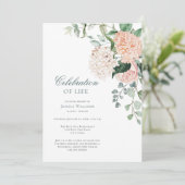 フローラグリーンお祝いの生活葬儀 招待状 (スタンド正面)