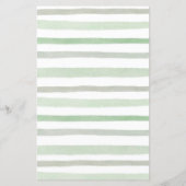 フローラグリーンウォーターカラーワードスクランブルゲーム (裏面)