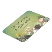 フローラグリーンモノグラムクルーズ船のドアファインダー マグネット (左側)