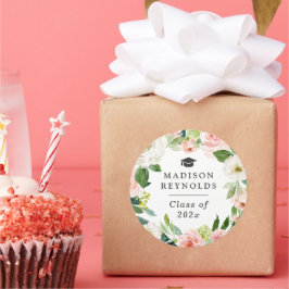 フローラグリーンリーグラードパーティー卒業お祝い ラウンドシール