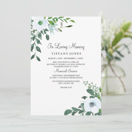 フローラグリーン愛する記憶のメモリアルサービス プログラム (スタンド正面)