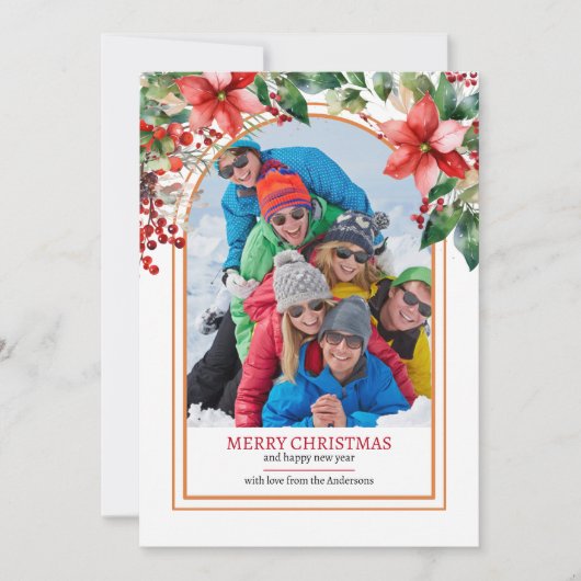 フローラグリーン独自の写真をカスタム作成 シーズンカード (正面)