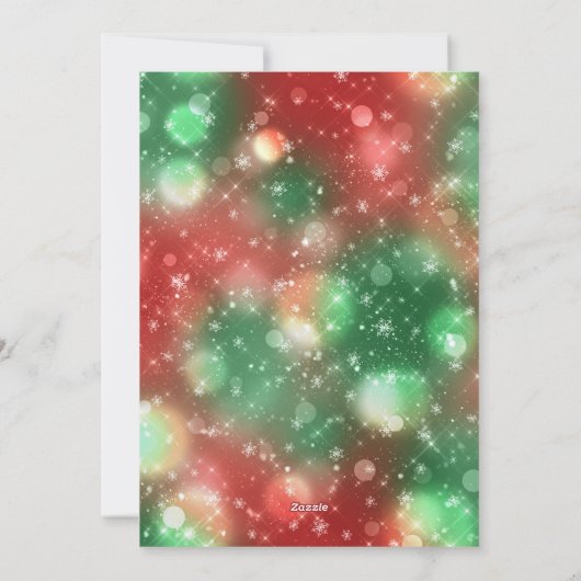 フローラグリーン独自の写真をカスタム作成 シーズンカード (裏面)