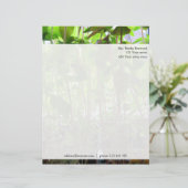 フローラグリーン苗写真カスタム住所 レターヘッド (スタンド正面)