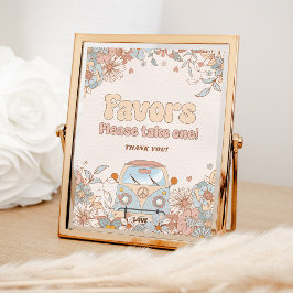 フローラグルーヴィレトロヒッピー党の好意 ポスター