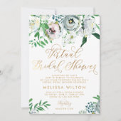 フローラグーアシュボホフラワーバーチャルブライダルシャワー 招待状 (正面)