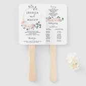 フローラグ結婚リーンのファン計画 ハンドファン (正面&裏面)