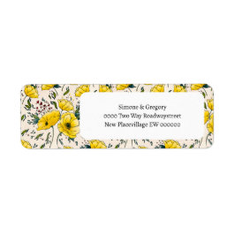 フローラケシ花 ラベル