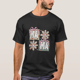 フローラコケットママレトロモマコケットボウフローラ Tシャツ