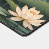 フローラコテージコアデスクマット、アジアンロータスフラワー&ホテル デスクマット (コーナー)
