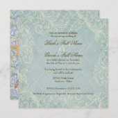 フローラコテージバイシーシェルズビーチイ結婚ズ 招待状 (正面/裏面)