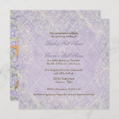 フローラコテージバイシーシェルズビーチイ結婚ズ 招待状 (正面/裏面)