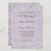 フローラコテージバイシーシェルズビーチイ結婚ズ 招待状 (正面/裏面)