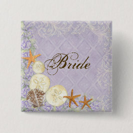 フローラコテージバイシーシェルズビーチイ結婚ズ 缶バッジ