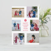 フローラコラージュ旧正月中国の新年 シーズンカード (スタンド正面)