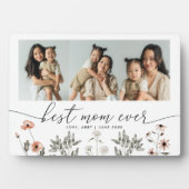 フローラコラージュ最高のマーEver Keepsake フォトプラーク (正面)