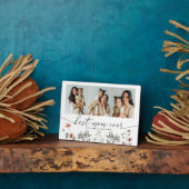 フローラコラージュ最高のマーEver Keepsake フォトプラーク (側面)