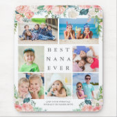 フローラコラージュ最高のNANA EVERパーソナライズされた マウスパッド (正面)