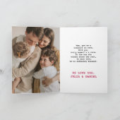 フローラコラージュ母の日カードfor Mom カード (内部)