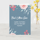 フローラコラージュ母の日カードfor Mom カード (黄色い花)