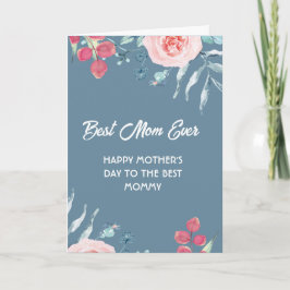 フローラコラージュ母の日カードfor Mom カード