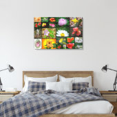 フローラコラージュ#2 キャンバスプリント (インサイチュ (寝室))