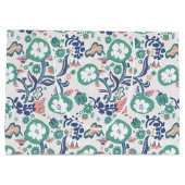 フローラコンテンポラリードードルプリント ラージペーパーバッグ (裏面)