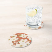 フローラコースターセット» ラウンドペーパーコースター (インサイチュ)