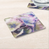 フローラコースター スクエアペーパーコースター (アングル)