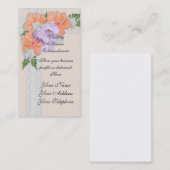 フローラコーナーの名刺 名刺 (正面/裏面)