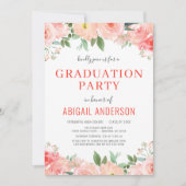 フローラコーラルピーチ2023グラードパーティー招待状 招待状 (正面)