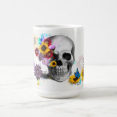 フローラゴシックスカル蝶 モーフィングマグカップ (中央)