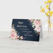 フローラゴド娘と夫の記念日 カード (黄色い花)