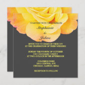 フローラゴールデンイエローオレンジグレーグレイ結婚2022s (正面/裏面)