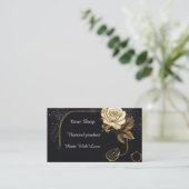 フローラゴールデンバラ 名刺 (スタンド正面)