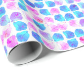 フローラサイケデリックの花 ラッピングペーパー (ロールコーナー)