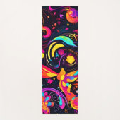 フローラサイケデリックコスモス ヨガマット (正面)